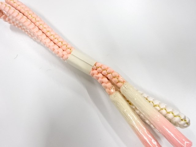 未使用品　正絹　手組帯締め